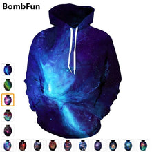 Load image into Gallery viewer, Space Galaxy Hoodies 3d Sweatshirts Men&amp;Women Hoodie Print Star Nebula Couple Tracksuit Autumn Winter Hooded Hoody Tops Clothing