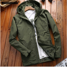 Load image into Gallery viewer, Mountainskin Jackets Mens Thin Windbreaker Jacket Male Fashion Loose Large Size Coats Slim Fit Coat Brand Clothing 6XL SA703