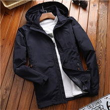 Load image into Gallery viewer, Mountainskin Jackets Mens Thin Windbreaker Jacket Male Fashion Loose Large Size Coats Slim Fit Coat Brand Clothing 6XL SA703