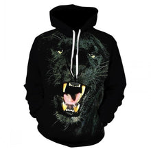 Load image into Gallery viewer, Fashion Men Wolf Animal 3D Printed Hooded Hoodies Men / Women&#39;s Shinning Wolf Design Sweatshirts 3D Harajuku Hoody