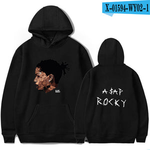 New Arrival ASAP ROCKY Hoodies Men Casual Pullover Streetwear Sweatshirt Sudadera Hombre Male ASAP ROCKY Hoodie men Tops