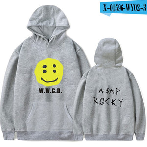 New Arrival ASAP ROCKY Hoodies Men Casual Pullover Streetwear Sweatshirt Sudadera Hombre Male ASAP ROCKY Hoodie men Tops