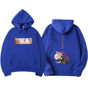 Japanese Harajuku Streetwear Dragon Ball Anime Hoodie Sweat Homme Men/Women Hip Hop Fleece Long Sleeve Hoodie