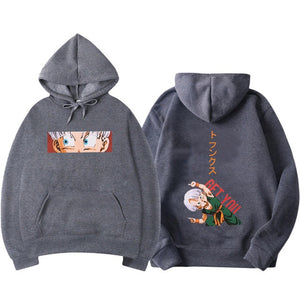 Japanese Harajuku Streetwear Dragon Ball Anime Hoodie Sweat Homme Men/Women Hip Hop Fleece Long Sleeve Hoodie