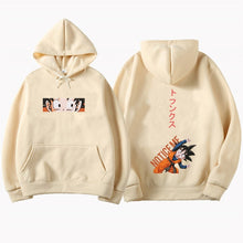 Load image into Gallery viewer, Japanese Harajuku Streetwear Dragon Ball Anime Hoodie Sweat Homme Men/Women Hip Hop Fleece Long Sleeve Hoodie