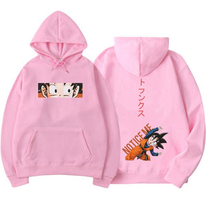 Japanese Harajuku Streetwear Dragon Ball Anime Hoodie Sweat Homme Men/Women Hip Hop Fleece Long Sleeve Hoodie