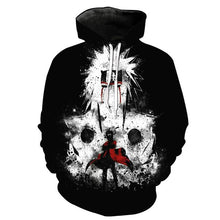 Load image into Gallery viewer, 3D Naruto Hoodies Men/women Fashion Hot High Quality Streetwear Sasuke kakashi 3D Print Men&#39;s Hoodies Sweatshirt Pullovers Coat