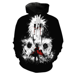 3D Naruto Hoodies Men/women Fashion Hot High Quality Streetwear Sasuke kakashi 3D Print Men's Hoodies Sweatshirt Pullovers Coat