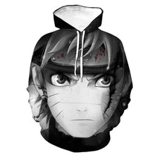 Load image into Gallery viewer, 3D Naruto Hoodies Men/women Fashion Hot High Quality Streetwear Sasuke kakashi 3D Print Men&#39;s Hoodies Sweatshirt Pullovers Coat