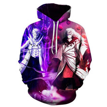 Load image into Gallery viewer, 3D Naruto Hoodies Men/women Fashion Hot High Quality Streetwear Sasuke kakashi 3D Print Men&#39;s Hoodies Sweatshirt Pullovers Coat