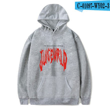 Load image into Gallery viewer, rapper Juice Wrld Hoodies Men/Women 2019 New Arrivals Fashion print pop hip hop style cool Juice Wrld sweatshirt hoody coats