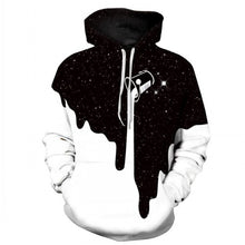 Load image into Gallery viewer, TUNSECHY Hot Fashion Men/Women 3D Sweatshirts Print Milk Space Galaxy Hooded Hoodies Unisex Tops Wholesale and retail