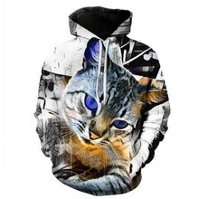 Load image into Gallery viewer, TUNSECHY Hot Fashion Men/Women 3D Sweatshirts Print Milk Space Galaxy Hooded Hoodies Unisex Tops Wholesale and retail