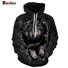 Load image into Gallery viewer, 3D Hoodies Wolf Print Sweatshirt Men/Women Casual Autumn Winter Tracksuit Hoodie Male Fashion 3D Sweatshirt Wolf Men Streetwear