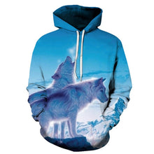 Load image into Gallery viewer, 3D Hoodies Wolf Print Sweatshirt Men/Women Casual Autumn Winter Tracksuit Hoodie Male Fashion 3D Sweatshirt Wolf Men Streetwear