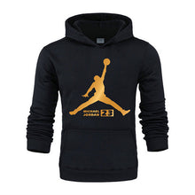 Load image into Gallery viewer, 2019 Autumn New Arrival Gold JORDAN 23 Print Hoodies Men Women Sweatshirt Hip-Hop Streetwear Fashion Pullover Hoody clothing