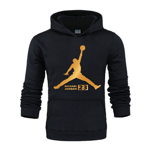 2019 Autumn New Arrival Gold JORDAN 23 Print Hoodies Men Women Sweatshirt Hip-Hop Streetwear Fashion Pullover Hoody clothing