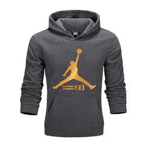 2019 Autumn New Arrival Gold JORDAN 23 Print Hoodies Men Women Sweatshirt Hip-Hop Streetwear Fashion Pullover Hoody clothing