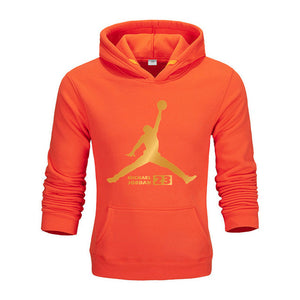 2019 Autumn New Arrival Gold JORDAN 23 Print Hoodies Men Women Sweatshirt Hip-Hop Streetwear Fashion Pullover Hoody clothing