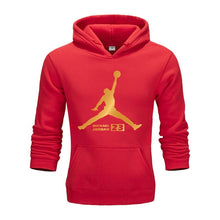 Load image into Gallery viewer, 2019 Autumn New Arrival Gold JORDAN 23 Print Hoodies Men Women Sweatshirt Hip-Hop Streetwear Fashion Pullover Hoody clothing