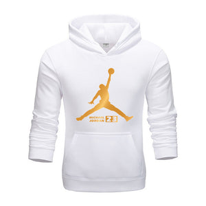 2019 Autumn New Arrival Gold JORDAN 23 Print Hoodies Men Women Sweatshirt Hip-Hop Streetwear Fashion Pullover Hoody clothing