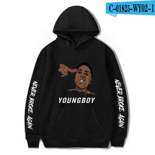 Load image into Gallery viewer, YoungBoy Never Broke Again Hip hop hoodie men /women Cotton Spring Autumn Male Hoodies Sweatshirts Printed Casual  hoodie