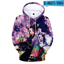 Load image into Gallery viewer, Autumn Casual printed 3D Ghost Blade Hoodies Sweatshirt Men/Women 3D Demon Slayer Hooded suitable comfortable Polluvers