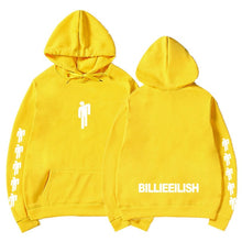 Load image into Gallery viewer, New Hot Billie Eilish Hoodie Men Black Cotton Hoodie Couple Billie Eilish Sweatshirt Simple Keep Warm Women/men Hoodie Clothes