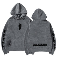 Load image into Gallery viewer, New Hot Billie Eilish Hoodie Men Black Cotton Hoodie Couple Billie Eilish Sweatshirt Simple Keep Warm Women/men Hoodie Clothes