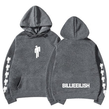 Load image into Gallery viewer, New Hot Billie Eilish Hoodie Men Black Cotton Hoodie Couple Billie Eilish Sweatshirt Simple Keep Warm Women/men Hoodie Clothes