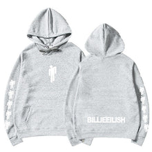 Load image into Gallery viewer, New Hot Billie Eilish Hoodie Men Black Cotton Hoodie Couple Billie Eilish Sweatshirt Simple Keep Warm Women/men Hoodie Clothes