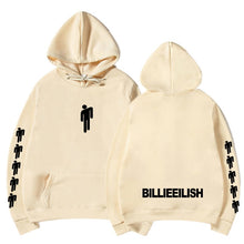 Load image into Gallery viewer, New Hot Billie Eilish Hoodie Men Black Cotton Hoodie Couple Billie Eilish Sweatshirt Simple Keep Warm Women/men Hoodie Clothes