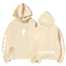 Load image into Gallery viewer, New Hot Billie Eilish Hoodie Men Black Cotton Hoodie Couple Billie Eilish Sweatshirt Simple Keep Warm Women/men Hoodie Clothes