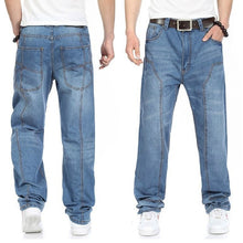 Load image into Gallery viewer, 2019 New Casual Large Size Jeans Men Plus Fertilizer to increase the individuality fashion Hip-hop jeans Loose