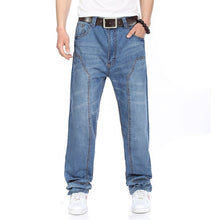 Load image into Gallery viewer, 2019 New Casual Large Size Jeans Men Plus Fertilizer to increase the individuality fashion Hip-hop jeans Loose