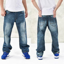 Load image into Gallery viewer, 2019 New Casual Large Size Jeans Men Plus Fertilizer to increase the individuality fashion Hip-hop jeans Loose