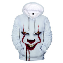 Load image into Gallery viewer, Pennywise Halloween Party Hoodies 3d for Kid Men Pop Harajuku Halloween Costume Idea Sweatshirt Cotton Plus Streetwear Drop Ship