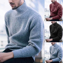 Load image into Gallery viewer, Winter Wool Turtleneck Men&#39;s Sweater Casual Warm Pullover Men Large Size 3XL Solid Slim 2019 New Fashion Male Sweaters