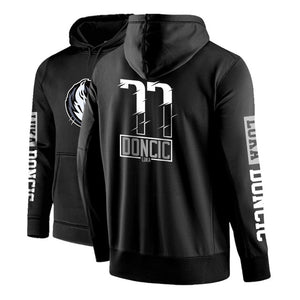 Doncic hoodies Cotton Plus velvet warm Western Team Lillard Basketball Sweatshirt  winter Loose size DPOY brand original design