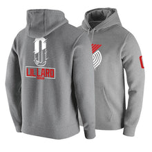 Load image into Gallery viewer, Doncic hoodies Cotton Plus velvet warm Western Team Lillard Basketball Sweatshirt  winter Loose size DPOY brand original design