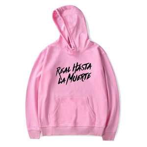 Real Hasta La Muerte Fashion Hoodies Sweatshirt Winter Cool Casual Men/Women Pullover Long Sleeve Unisex Sport Hoodie Plus Size