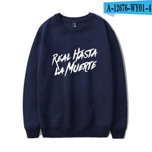 Load image into Gallery viewer, Real Hasta La Muerte Fashion Hoodies Sweatshirt Winter Cool Casual Men/Women Pullover Long Sleeve Unisex Sport Hoodie Plus Size