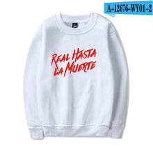 Load image into Gallery viewer, Real Hasta La Muerte Fashion Hoodies Sweatshirt Winter Cool Casual Men/Women Pullover Long Sleeve Unisex Sport Hoodie Plus Size