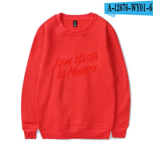 Real Hasta La Muerte Fashion Hoodies Sweatshirt Winter Cool Casual Men/Women Pullover Long Sleeve Unisex Sport Hoodie Plus Size