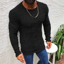 Load image into Gallery viewer, 2019 New Fashion Wool Sweater Men Autumn Winter Fashion Knitted Pullover Male Solid Slim Fit Round Neck Sweater Tops