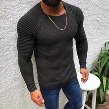 Load image into Gallery viewer, 2019 New Fashion Wool Sweater Men Autumn Winter Fashion Knitted Pullover Male Solid Slim Fit Round Neck Sweater Tops