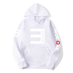 2019Winter Men's Fleece Hoodies Eminem Printed Thicken Pullover Sweatshirt Men Sportswear Fashion Clothing women sweatshirt