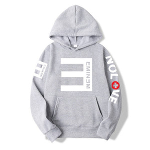 2019Winter Men's Fleece Hoodies Eminem Printed Thicken Pullover Sweatshirt Men Sportswear Fashion Clothing women sweatshirt