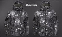 Load image into Gallery viewer, Men&#39;s Army Camouflage Shark Skin Soft Shell Jacket and Coat Military Tactical Jacket Waterproof Jackets Windbreaker Hunt Clothes