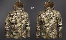 Load image into Gallery viewer, Men&#39;s Army Camouflage Shark Skin Soft Shell Jacket and Coat Military Tactical Jacket Waterproof Jackets Windbreaker Hunt Clothes